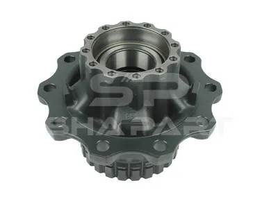 6.54013 Wheel hub, with bearing, without ABS ring, d1: 148 mm, d2: 148 mm, D: 383.4 mm, 10 bores, b: 25 mm, P: 335 mm, H: 270 mm