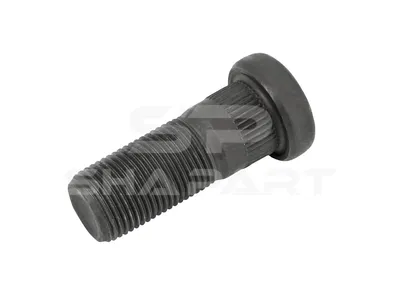 6.54213 Wheel bolt, M18 x 1,5, LTh: 30 mm, Lu: 48 mm, D: 26.5 mm, 10.9