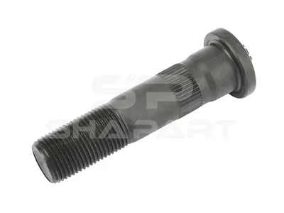 6.54214 Wheel bolt, M18 x 1,5, LTh: 33 mm, Lu: 80 mm, D: 28 mm, 10.9