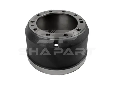 6.60002 Brake drum, D: 414 mm, 10 bores, b: 26.5 mm, P: 335 mm, d: 280.8 mm, H: 278 mm, B: 232 mm