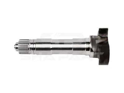 6.60181 Brake camshaft, right, D: 45 mm, L1: 256 mm, L2: 226 mm, L3: 206 mm, 27 teeth