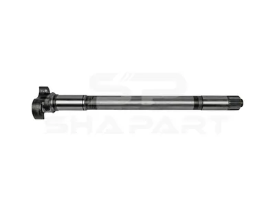 6.60185 Brake camshaft, left, D1: 42 mm, D2: 45 mm, L1: 591 mm, L2: 26.5 mm, L3: 535.5 mm, 27 teeth