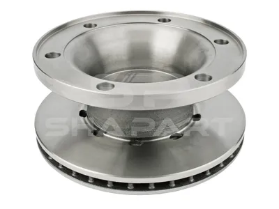 6.61002 Brake disc, D: 322 mm, 6 bores, P: 245 mm, S: 30 mm