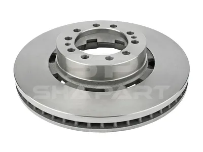 6.61003 Brake disc, D: 440 mm, 10 bores, P: 165 mm, S: 45 mm