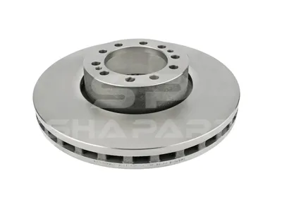6.61005 Brake disc, D: 434 mm, 10 bores, P: 165 mm, H: 97 mm, S: 45 mm, s: 41 mm