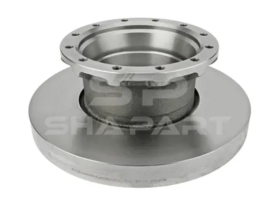 6.61006 Brake disc, D: 434 mm, 12 bores, P: 256 mm, S: 45 mm