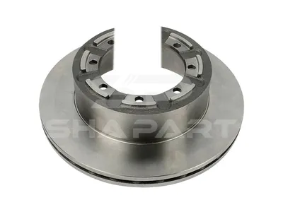 6.61014 Brake disc, D: 290 mm, 8 bores, P: 132 mm, d: 115 mm, H: 78 mm, S: 22 mm, s: 19 mm