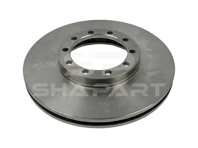 6.61021 Brake disc, D: 276 mm, 10 bores, P: 120 mm, d: 102 mm, H: 44 mm, S: 24 mm, s: 22 mm