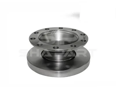 6.61025 Brake disc, D: 434 mm, 10 bores, P: 335 mm, H: 170 mm, S: 45 mm, s: 37 mm