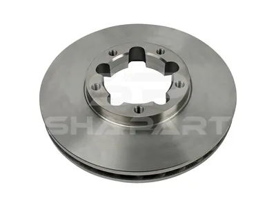 6.61027 Brake disc, D: 276 mm, 5 bores, P: 118 mm, d: 94 mm, H: 45 mm, S: 28 mm, s: 25 mm