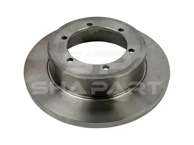 6.61028 Brake disc, D: 280 mm, 6 bores, b: 10.8 mm, P: 127 mm, d: 108 mm, H: 62 mm, S: 16 mm, s: 13 mm