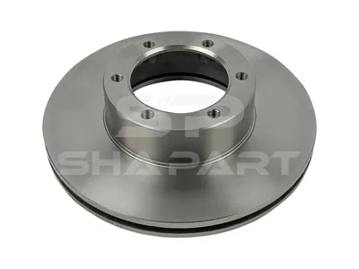 6.61030 Brake disc, D: 278 mm, 6 bores, P: 120 mm, d: 95 mm, H: 70 mm, S: 24 mm, s: 22 mm