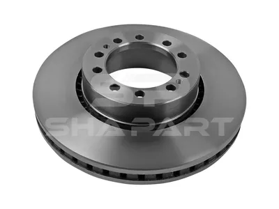 6.61035 Brake disc, D: 410 mm, 10 bores, b: 16.5 mm, P: 165 mm, d: 131 mm, H: 93 mm, S: 45 mm, s: 37 mm