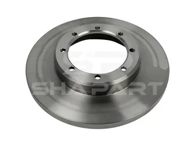 6.61036 Brake disc, D: 302 mm, 8 bores, P: 140 mm, d: 120 mm, H: 51 mm, S: 18 mm, s: 15 mm