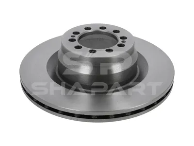 6.61042 Brake disc, D: 290 mm, 10 bores, b: 12.7 mm, P: 95 mm, d: 73 mm, H: 77 mm, S: 22 mm, s: 19 mm