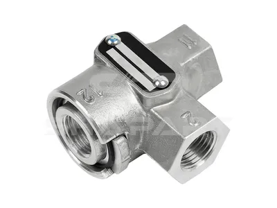6.65150 2-way valve, M16 x 1,5, max. 8.5 bar