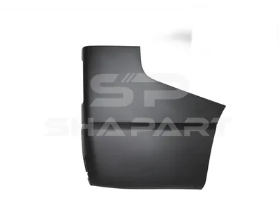 6.70366SP Bumper corner, rear, right, partially primed