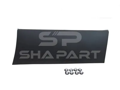 6.70518 Cover moulding, lateral, left, black