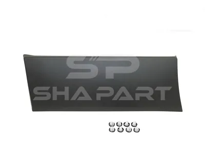 6.70519 Cover moulding, lateral, right, black
