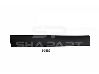 6.70523 Cover moulding, lateral, right, black