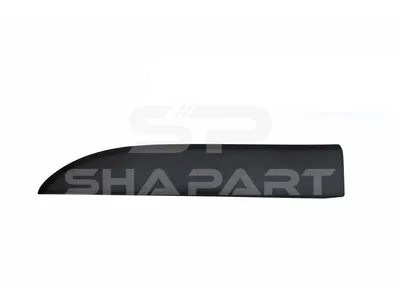 6.70584 Cover moulding, lateral, left, black