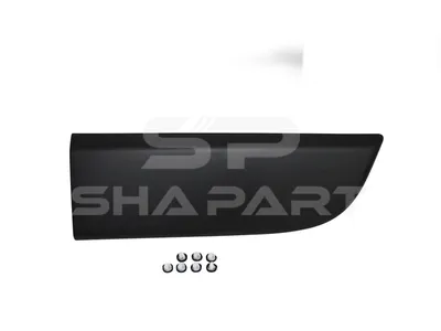 6.70589 Cover moulding, lateral, right, black