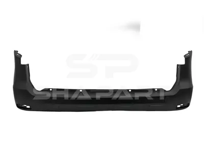 6.70815 Bumper, rear, black