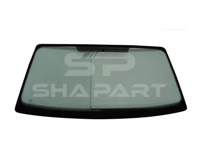 6.72276SP Windshield, tinted green, wooden box, L: 1740 mm, W: 880 mm