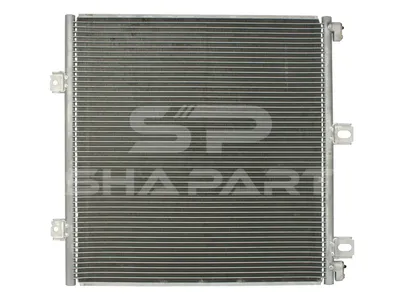 6.73005 Condenser, L: 542 mm, L: 542 mm, W: 531 mm, W: 531 mm, T: 16 mm, T: 16 mm