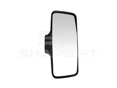 6.75014 Main mirror, left, heated, electrical, 24 V, R: 1200 mm, L: 482 mm, W: 205 mm, S: 110 mm