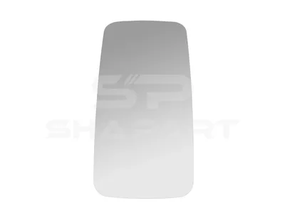 6.75103 Mirror glass, main mirror, heated, R: 1800 mm, L: 373 mm, W: 183 mm