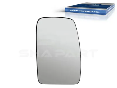 6.75110 Mirror glass, main mirror, right, heated, W: 195 mm, H: 265 mm