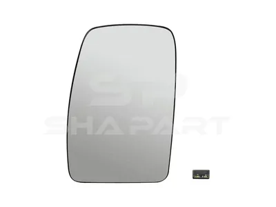 6.75113SP Mirror glass, main mirror, left, W: 191 mm, H: 264 mm