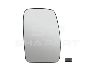 6.75114SP Mirror glass, main mirror, right, W: 191 mm, H: 264 mm