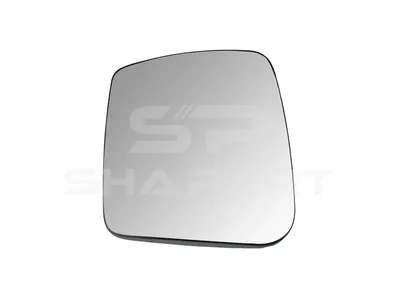 6.75125 Mirror glass, wide view mirror, left, heated, R: 300 mm