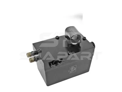 6.76000 Cabin tilt pump, 310 ml, M12 x 1, M12 x 1, L: 130 mm, W: 80 mm, H: 86 mm, 280 bar, Pov: 370 bar
