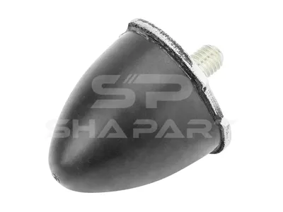 6.76250 Rubber buffer, cabin suspension, D: 45 mm, M10 x 1,5, LTh: 20 mm, H: 52 mm