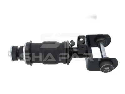 6.77002 Cabin shock absorber, with air bellow, M14 x 1,5, Lmin: 295 mm, Lmax: 347 mm