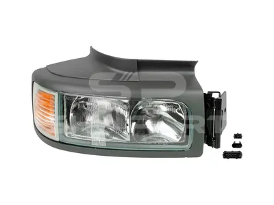 6.84049 Headlamp, complete, right