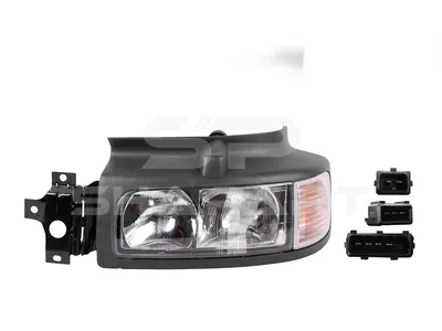 6.84300 Headlamp, complete, left