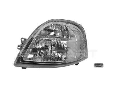6.84314 Headlamp, left, without bulbs