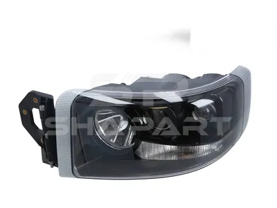 6.84368 Headlamp, left, with fog lamp