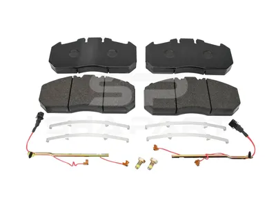 6.95101 Disc brake pad kit, W: 250 mm, S: 30 mm, H: 118 mm