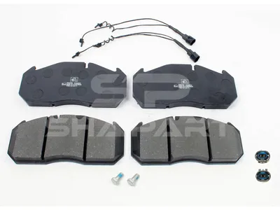 6.95105 Disc brake pad kit, W: 250 mm, S: 28 mm, H: 118 mm