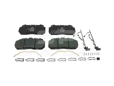6.95106 Disc brake pad kit, W: 250 mm, S: 28 mm, H: 114 mm