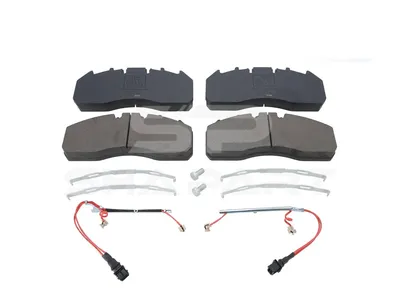 6.95110 Disc brake pad kit, W: 250 mm, S: 29 mm, H: 107 mm