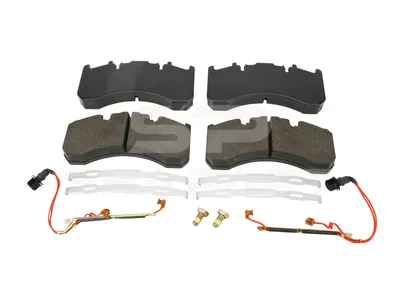 6.95112 Disc brake pad kit, with wear indicators, W: 211 mm, S: 30 mm, H: 101 mm