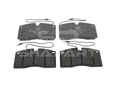 6.95116 Disc brake pad kit, W: 170 mm, S: 19 mm, H: 97 mm