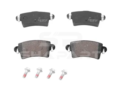 6.95118 Disc brake pad kit, W: 115.8 mm, S: 16.8 mm, H: 51.3 mm