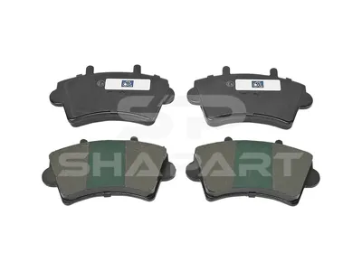 6.95120 Disc brake pad kit, W: 138.8 mm, S: 18 mm, H: 80 mm